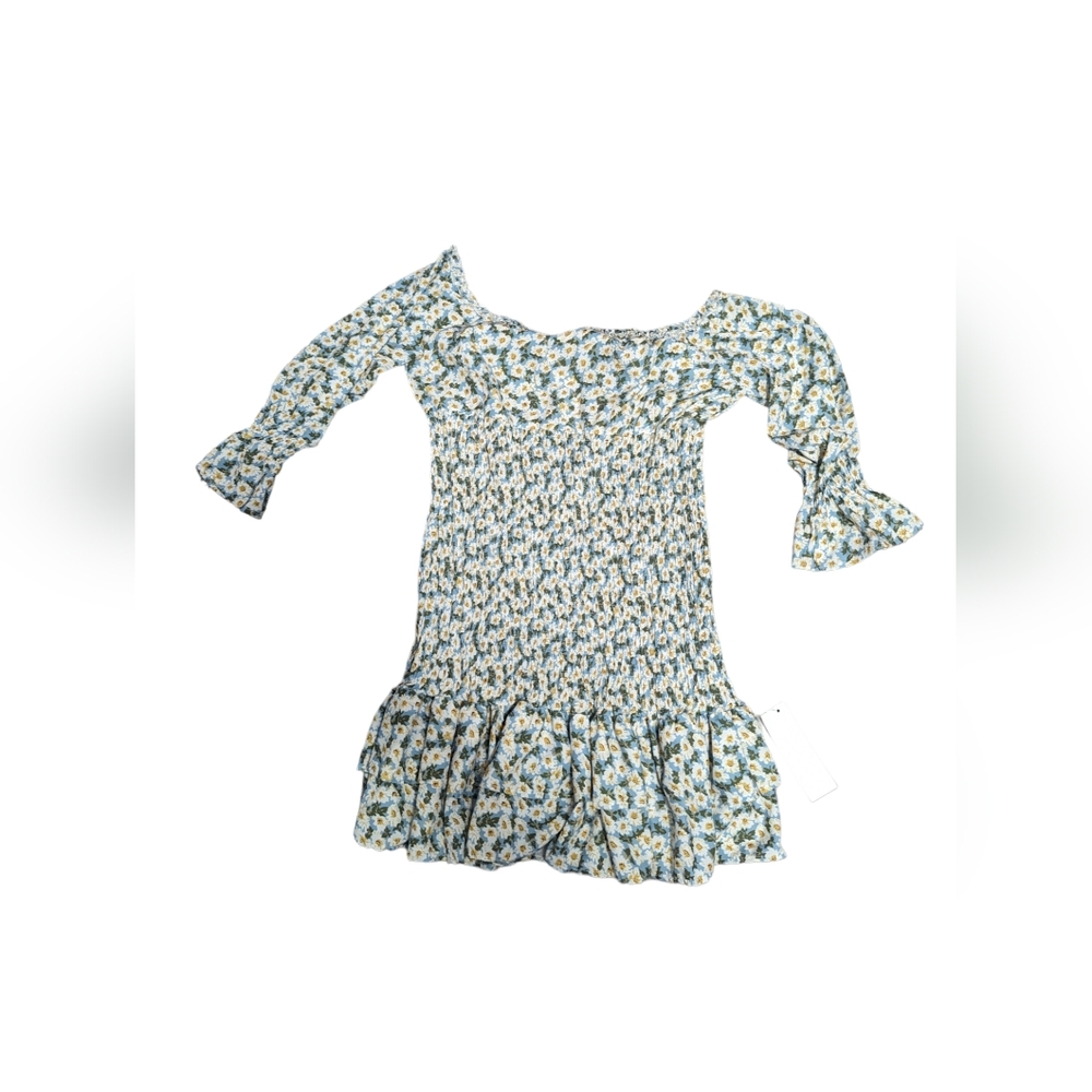 Savi mom floral ruffle maternity dresss NWT